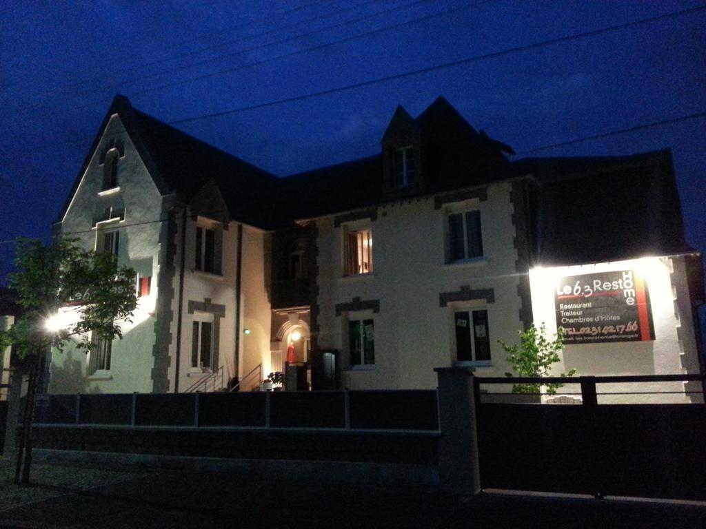 Hotel Le 6 3 Resto Home Port-en-Bessin-Huppain Kültér fotó